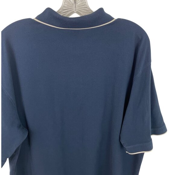 Antigua U.S. DOD Tech Team Asian Aerospace 2002 Blue Polo Shirt Mens Size XL - Picture 5 of 8